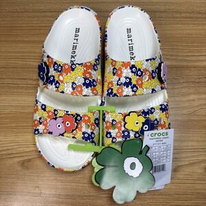 Crocs‎ x Marimekko Classic Sandal Men 10 / Women 12 Exclusive Jibbitz 12 211121